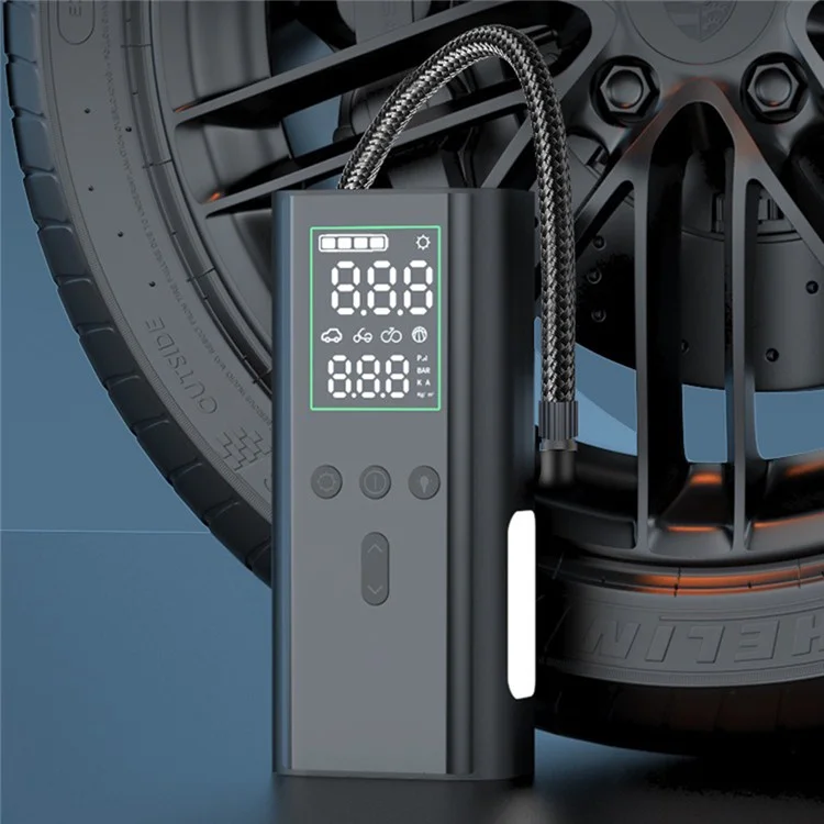 T8 2-in-1 Wireless Air Pump Car Emergency Starter Jump Starter Power Supply, Ordinary Clip