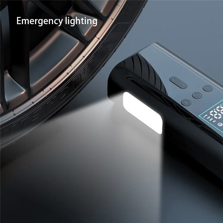 T8 2-in-1 Wireless Air Pump Car Emergency Starter Jump Starter Power Supply, Ordinary Clip