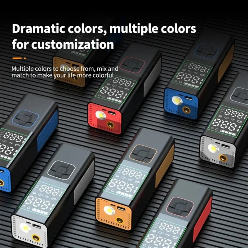 S9 12V Electric Car Smart Pump 25-Cylinder Fast Portable Tire Inflator