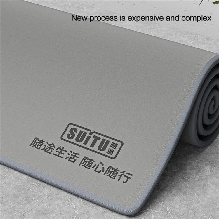 SUITU ST-9000-5A 30x40CM Soft Coral Fleece + Suede Reinigungstuch Super saugfähiges Handtuch für Auto, Zuhause