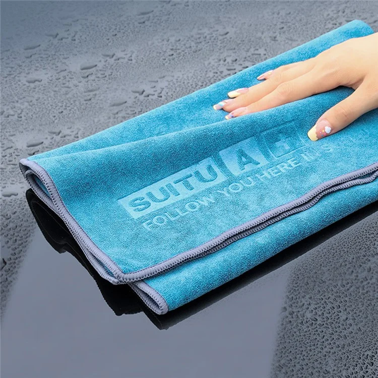 SUITU ST-9002-4F 60x180CM Pano de Limpeza de Microfibra Ultrassorvo de Água para Lavagem de Vidros de Carro