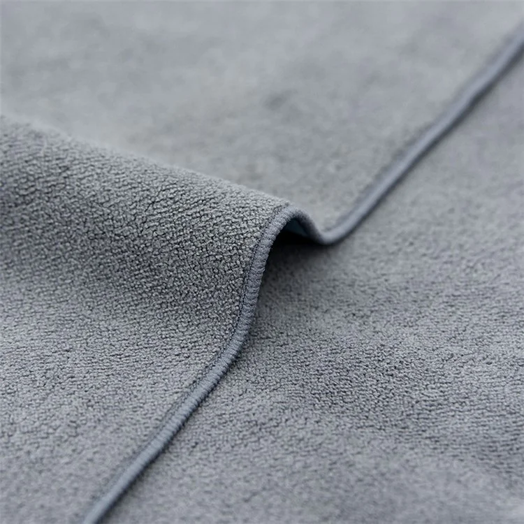 WOLFBOX Coral Fleece + Suede Cleaning Cloth Car Cleaner Towel SUV Wash Wipes 30x40CM - Gris