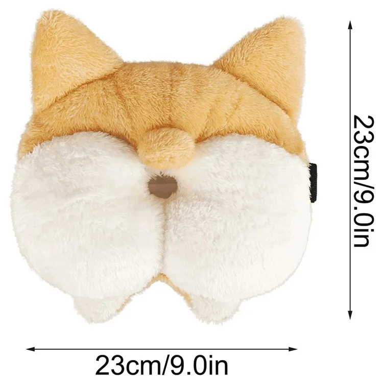 Plüsch Corgi Butt Lustige Auto Tissue Box Kreative Süße Auto -tissue -halter Innenausstattung