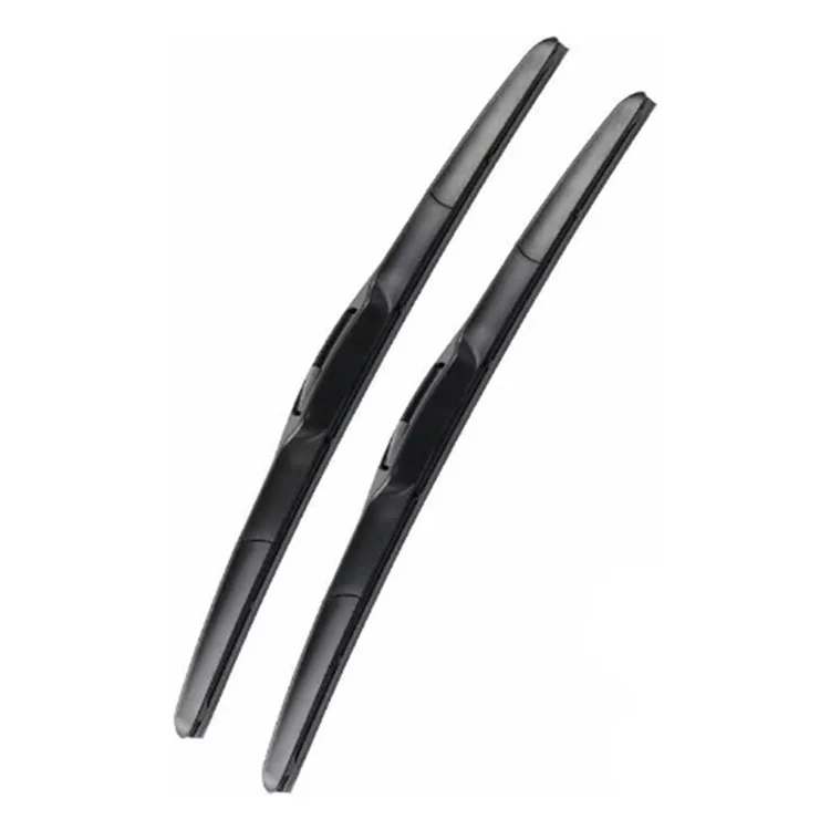 2Pcs Universal Three-Stage Car Wiper Blade ABS+Rubber Noiseless Vehicle Wiper Blade - 19-inch
