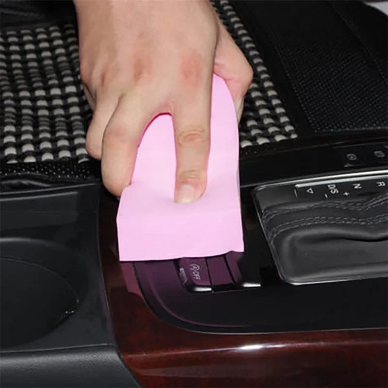 BY-461 Water-Absorbent PVA Reinigungswerkzeug Weicher Block Rechteckiger Reiniger für Autowäsche und Reinigung - Blau