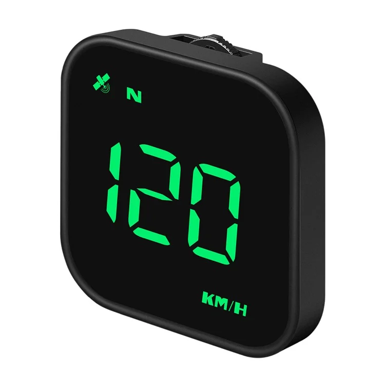 Tela de Apresentação de Cabeça G4S HUD GPS Universal Velocímetro Multifuncional Computador de Bordo Portátil - Verde