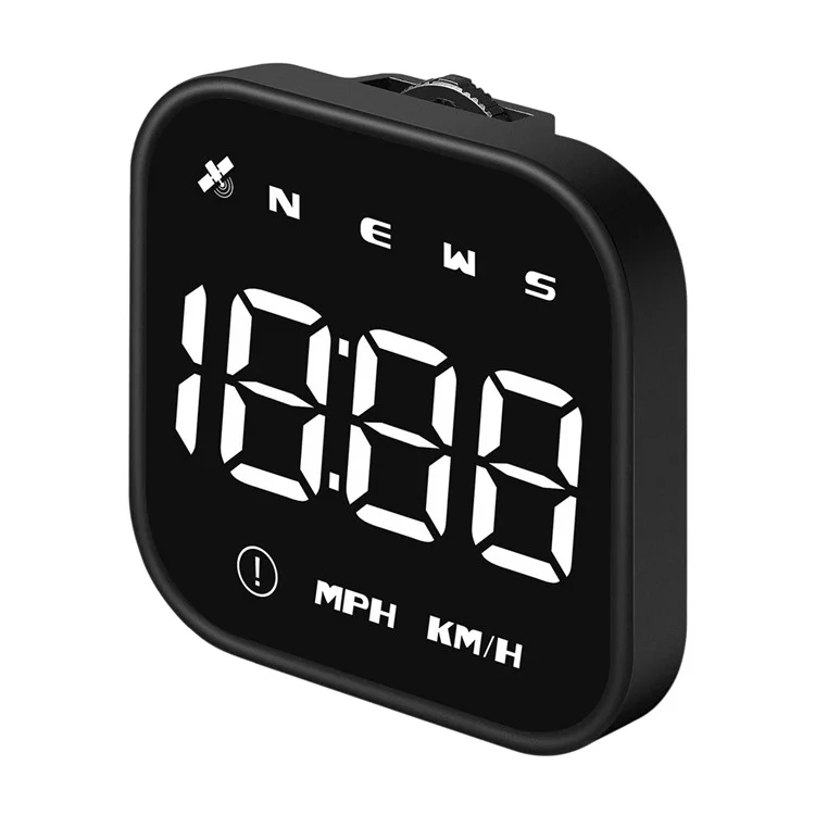 G4S Head-Up Display HUD GPS Universal Multi-Function Speedometer Portable Car Computer Display - White