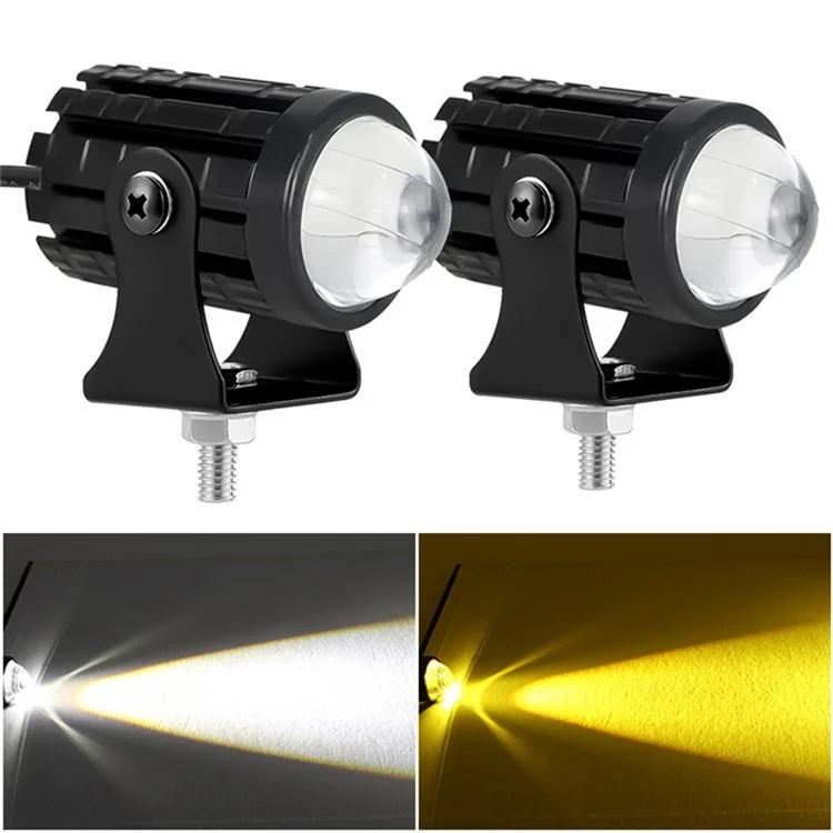 IP67 Waterproof Motorcycle LED Headlight Super Bright Spotlight Flood Lamp