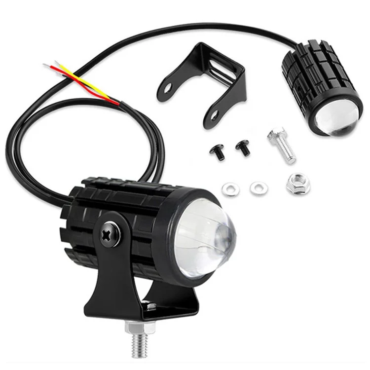 IP67 Waterproof Motorcycle LED Headlight Super Bright Spotlight Flood Lamp