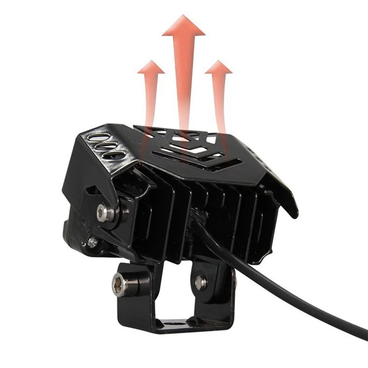 W65 Wasserdichte Motorrad-LED-Scheinwerfer Superhell Spotlight Nebelscheinwerfer