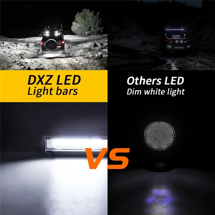 COB 9W Супер яркий автомобильный DRL-фонарь внедорожника, экскаватора, дневные ходовые огни