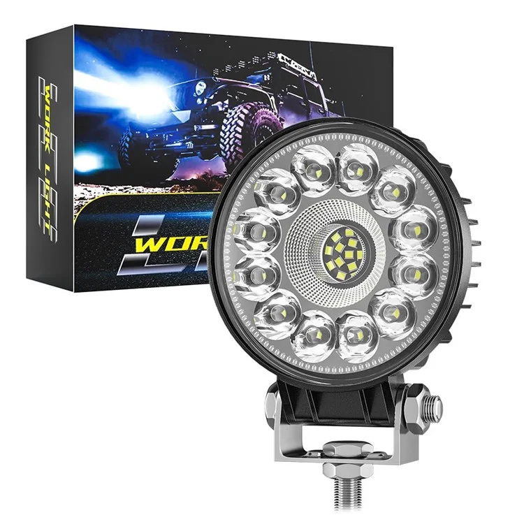 4-inch Car SUV Off-Road Floodlight Spotlight Round Vehicle Driving Headlight