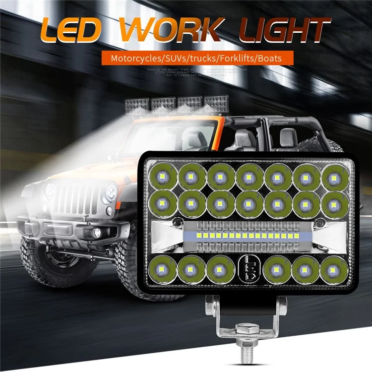 4-Zoll-36LED-Autoscheinwerfer für SUVs, Geländewagen, 108W Scheinwerfer, wasserdicht, Fahrzeuganfahrscheinwerfer