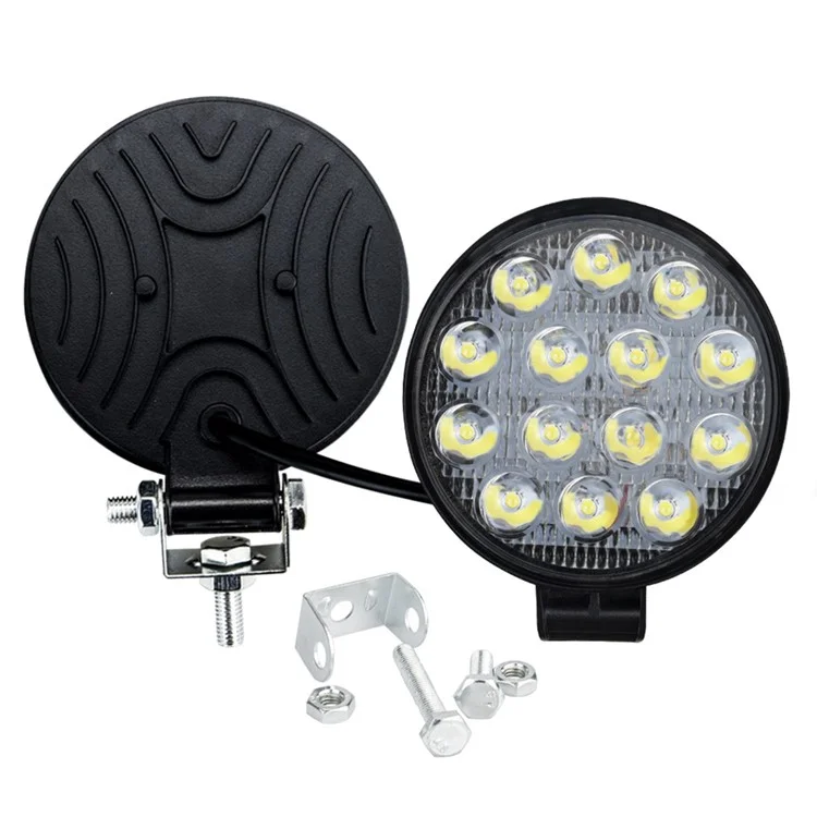14LED 42W Auto SUV Offroad Rundscheinwerfer Wasserdicht Fahrzeug Extrem Helle Scheinwerfer