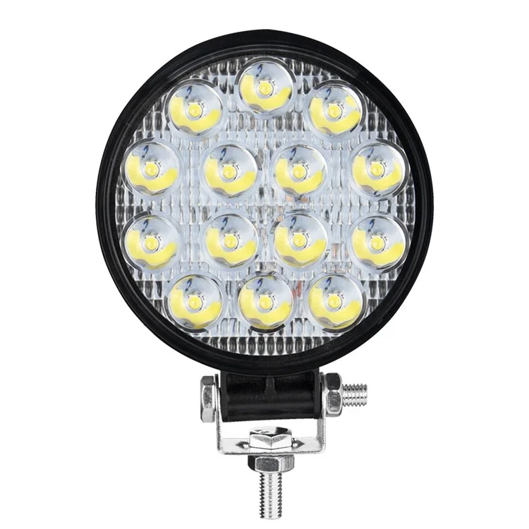 14LED 42W Auto SUV Offroad Rundscheinwerfer Wasserdicht Fahrzeug Extrem Helle Scheinwerfer