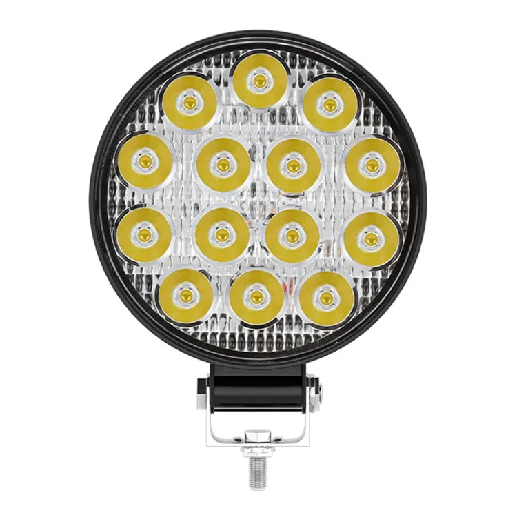 14LED 42W Auto SUV Offroad Rundscheinwerfer Wasserdicht Fahrzeug Extrem Helle Scheinwerfer