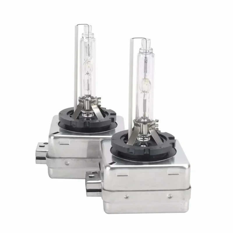 2Pcs D1S Car Headlight 8000K High Brightness IP68 Waterproof Xenon Bulb HID Lamp