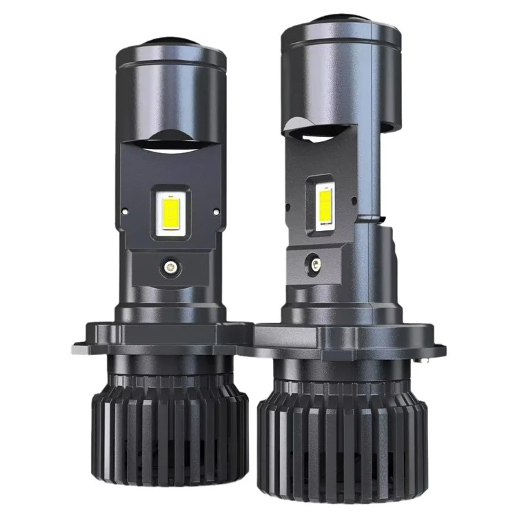 2Pcs N2 H4 Lentille de projecteur LED pour phare de moto / voiture, Étanche IP68
