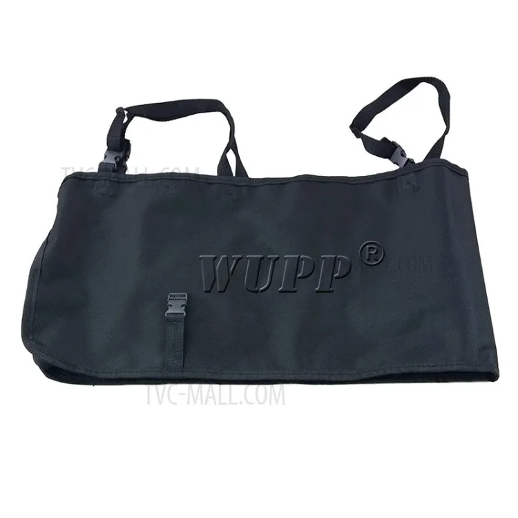 WUPP CS-486A1 Car Rear Seat Back Organizer Auto Trunk Net Mesh Cargo Storage Bag Pocket Cover Stowing Tidying Bag