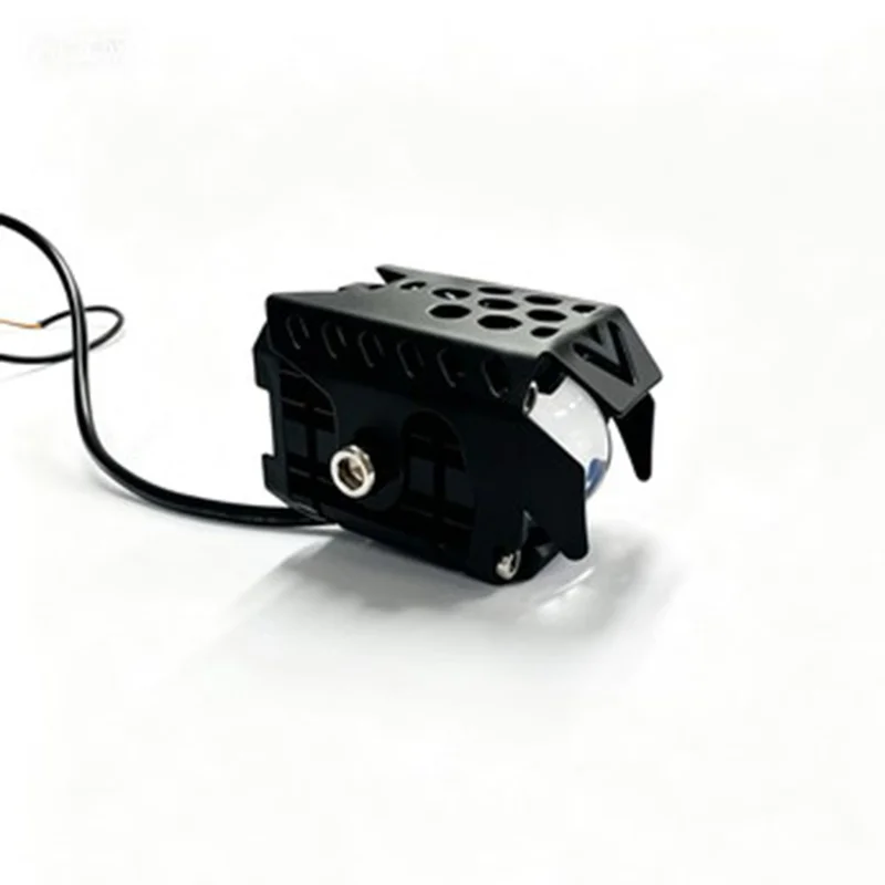 18W 6000LM Yellow and White Dual Color LED Auxiliary Light IP67 Waterproof for Car Motorcycle SUV - Black