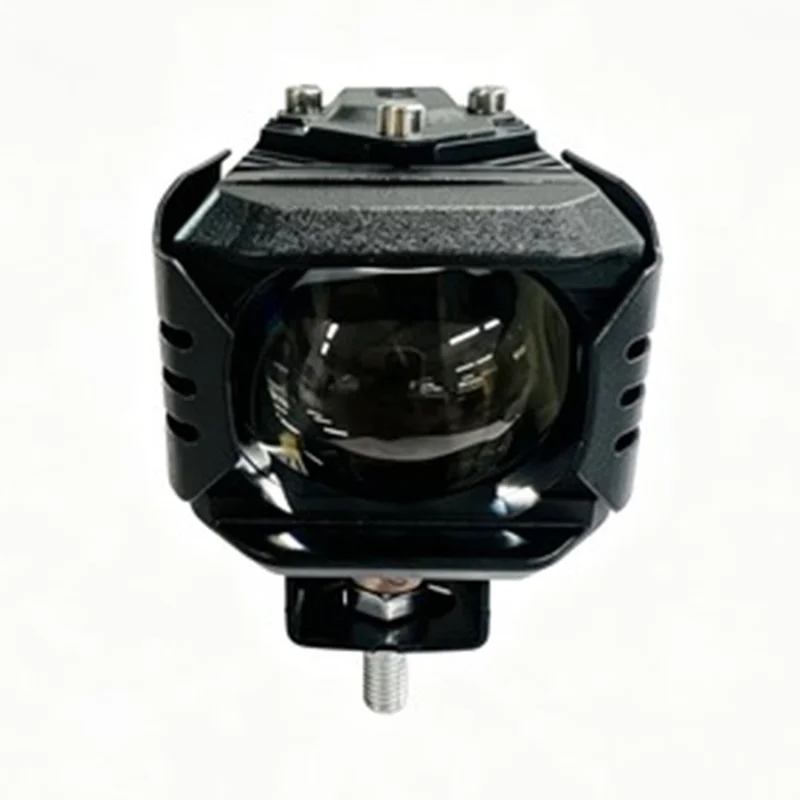 F15 IP67 vattentät LED-ficklampa 18W 6000LM varningslampa för bil motorcykel - Svart