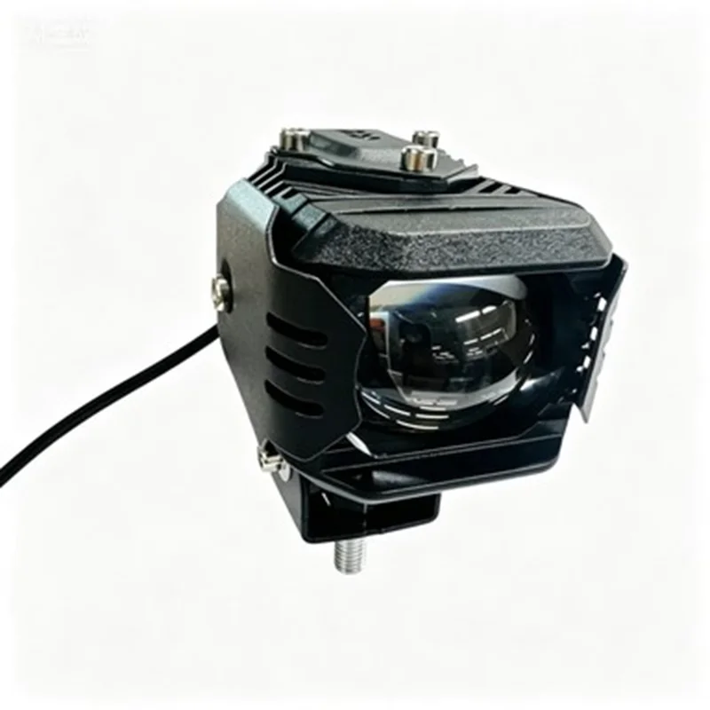 F15 IP67 vattentät LED-ficklampa 18W 6000LM varningslampa för bil motorcykel - Svart
