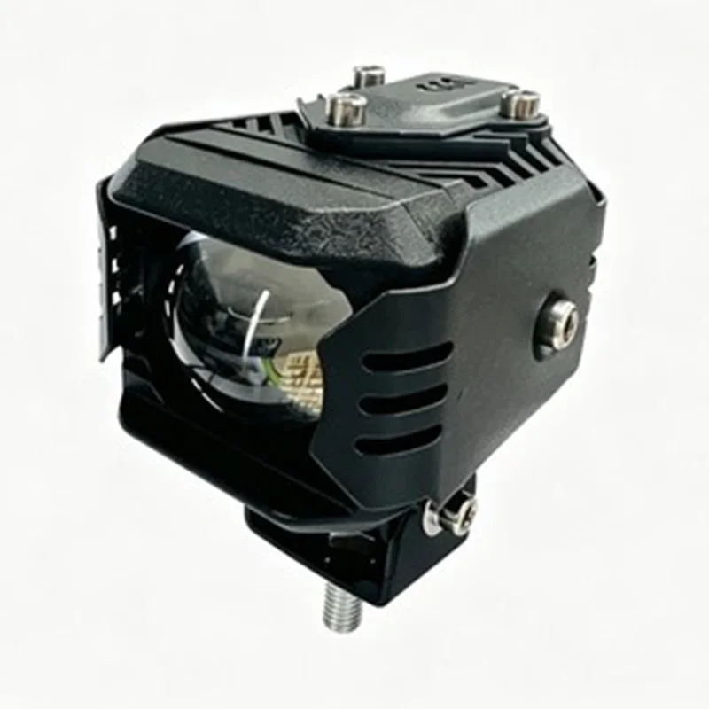 F15 IP67 vattentät LED-ficklampa 18W 6000LM varningslampa för bil motorcykel - Svart