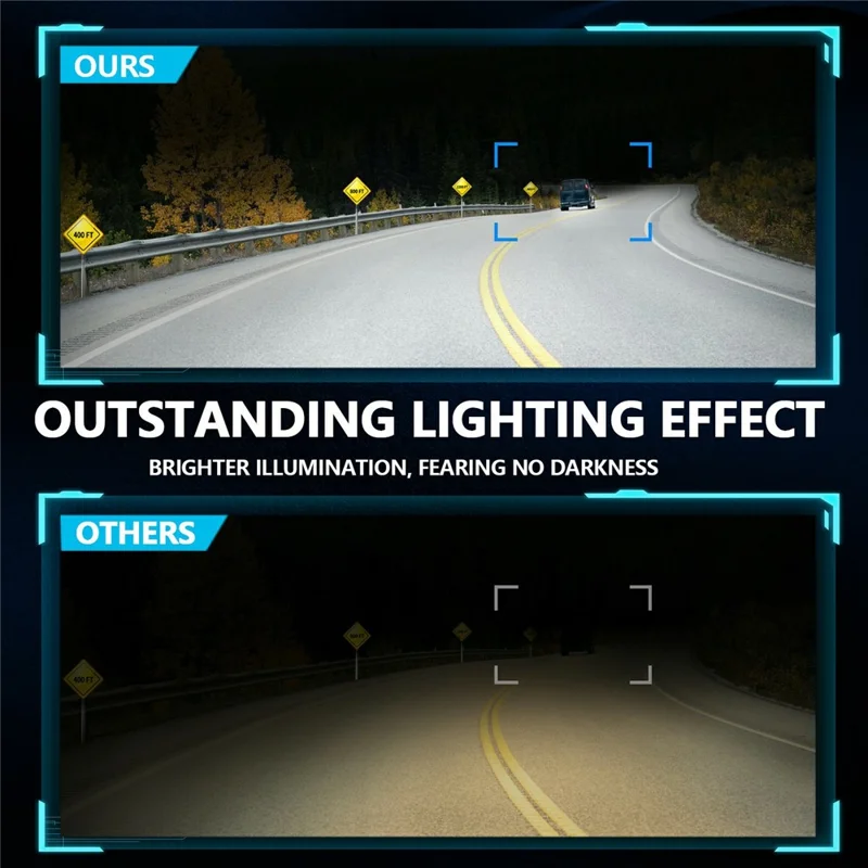 S29 IP67 Waterproof 5 Modes Motorcycle LED Spotlight Red DRL Blue Car Warning Light - Black