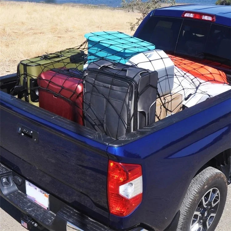 Net di Carico Pesante in Lattice Per Pick -up Fori Per Mesh Per Auto Rete Per Tetto a Letti Per Camion 120cmx90cm 88 Griglie Organizzatore Cargo Rete Con Ganci