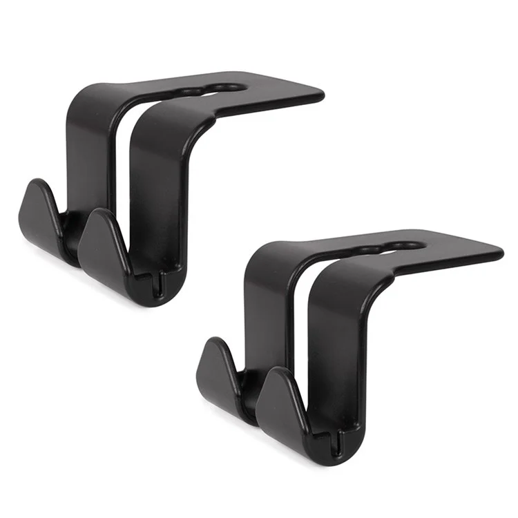 MRLAN LT-889 Car Seat Headrest Hook Storage Organizer Hanger Universal for Bag Purse Coat Fits Universal Vehicle Car