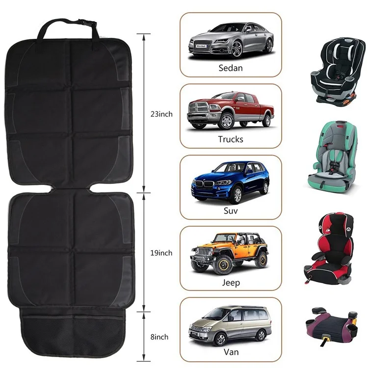 Car Back Seat Protector Cover Children Protection Mat Baby Seat Protector Pad Kids Safety Cushion