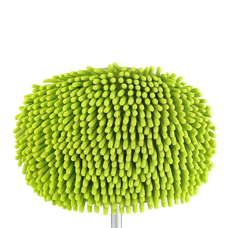 JUNCHANG 3 Delen Uitschuifbare Langsteel Auto Wasborstel Dweil Chenille Bliksemvenster Reinigingsgereedschap