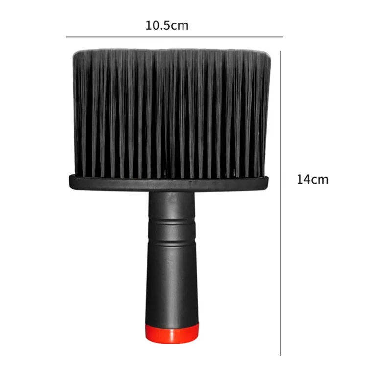 Brosse de nettoyage intérieur de voiture 9770 Air Outlet Dashboard Detailing Sweeping Soft Bristles Dust Remover - Noir+Jaune