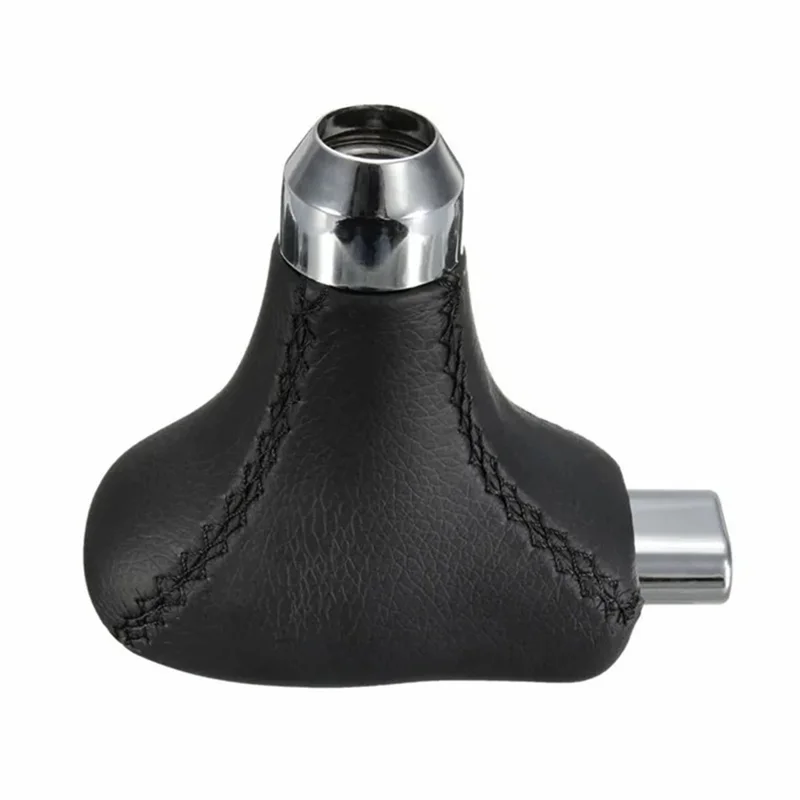 TIROL PU Leather Car Truck Shift Knob Gear Lever Stick Shifter Handle with 4 Adapters