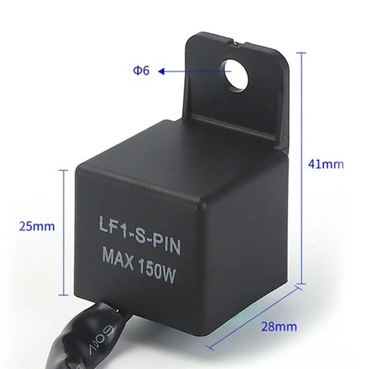 Universal Motorcycle 2Pin 12V Motorcycles LED Light Turn Flasher Signal Relay