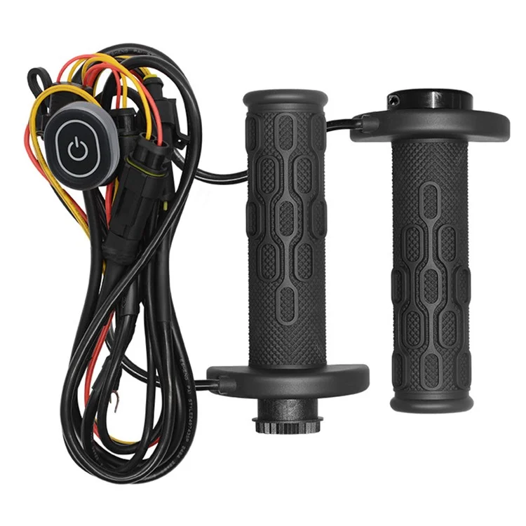 WUPP CS-1991C1 O3 Motorcycle Heated Grips Handlebar Hot Grip 5+1 Level with CNC Switch