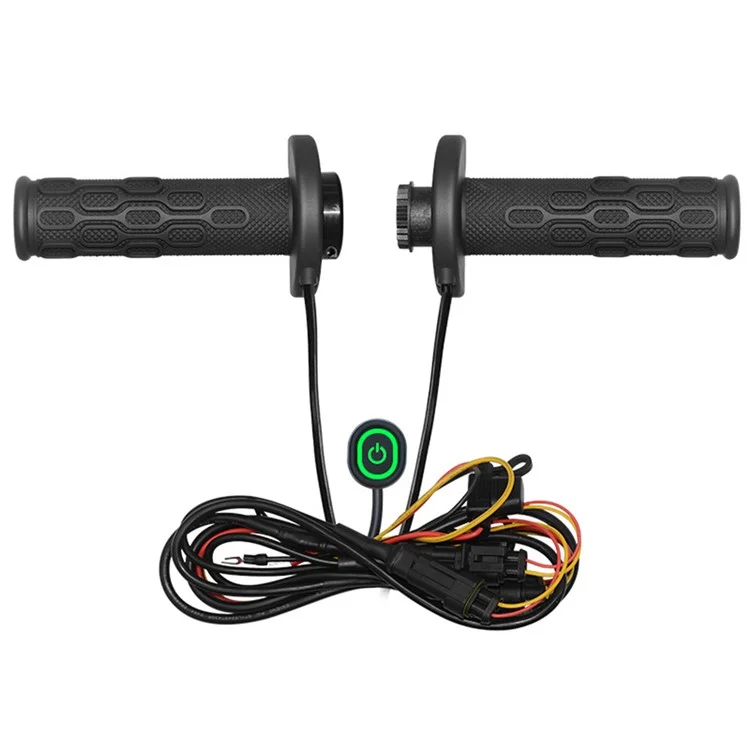 WUPP CS-1991C1 O3 Motorcycle Heated Grips Handlebar Hot Grip 5+1 Level with CNC Switch