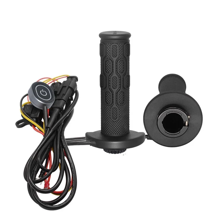 WUPP CS-1991C1 O3 Motorcycle Heated Grips Handlebar Hot Grip 5+1 Level with CNC Switch