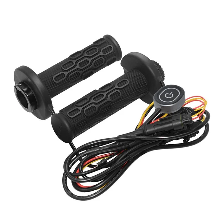 WUPP CS-1991C1 O3 Motorcycle Heated Grips Handlebar Hot Grip 5+1 Level with CNC Switch