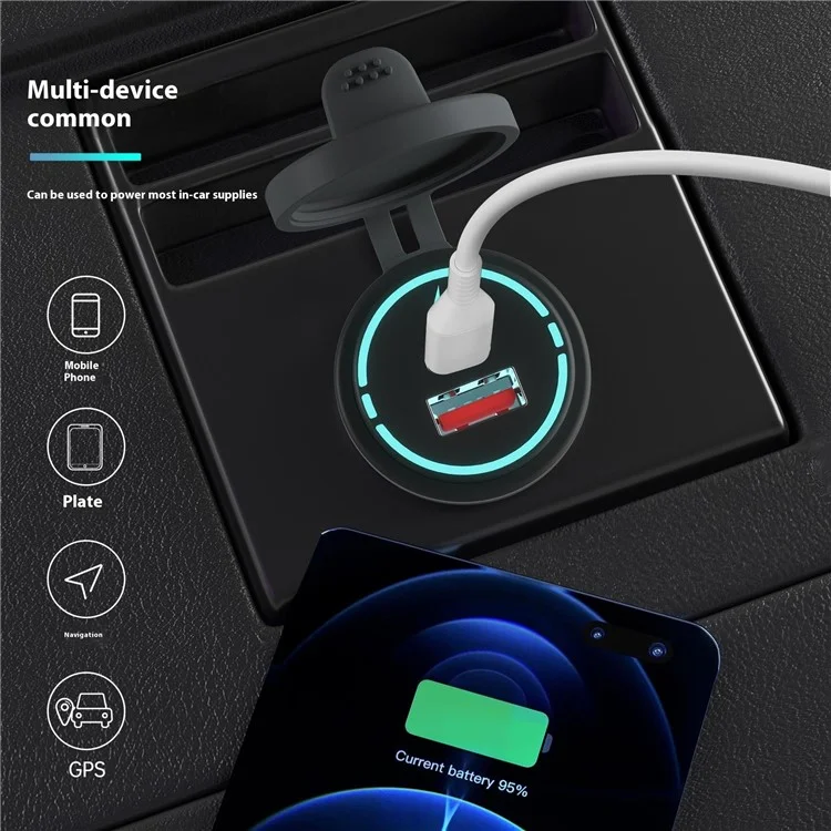 Wupp ZH-1786B2 Qc3.0 Carregador Usb+tipo-c Com Tampa de Silicone e Cabo de 60 cm