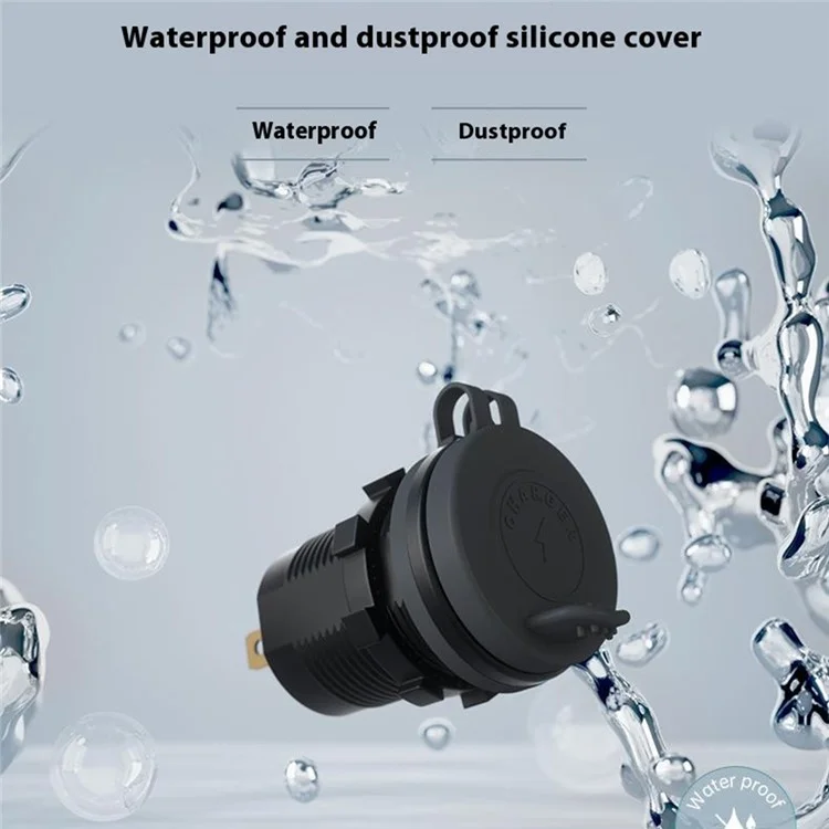 Wupp ZH-1786B2 Qc3.0 Carregador Usb+tipo-c Com Tampa de Silicone e Cabo de 60 cm