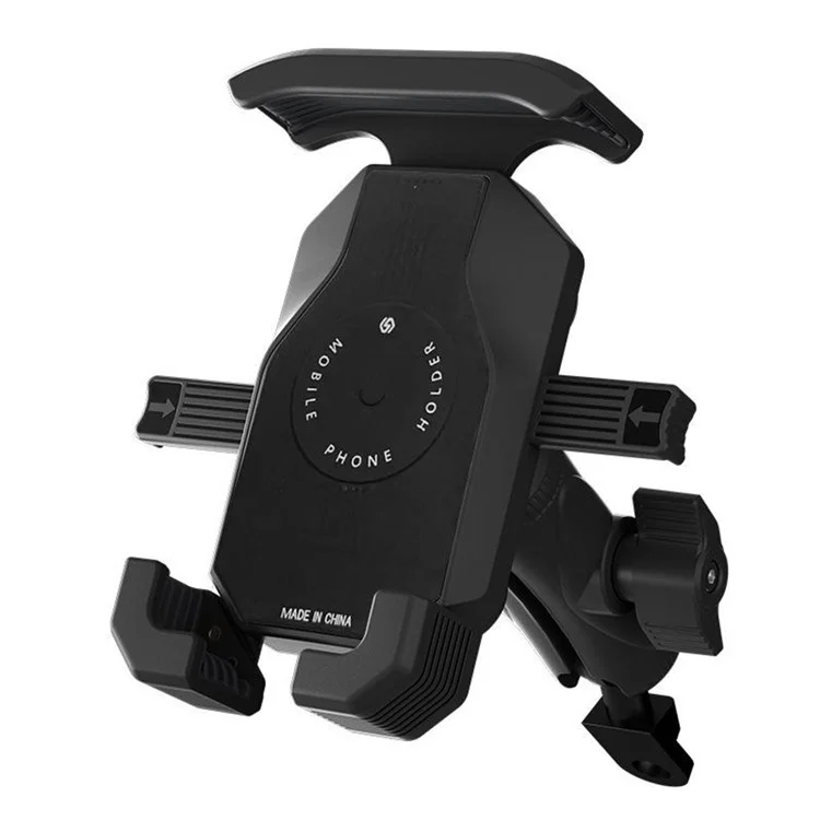 Wupp CS-051A1 Motorcycle Phone Phone Grodbar Mount Mount Bracket Pour Téléphones de 4 à 7 Pouces