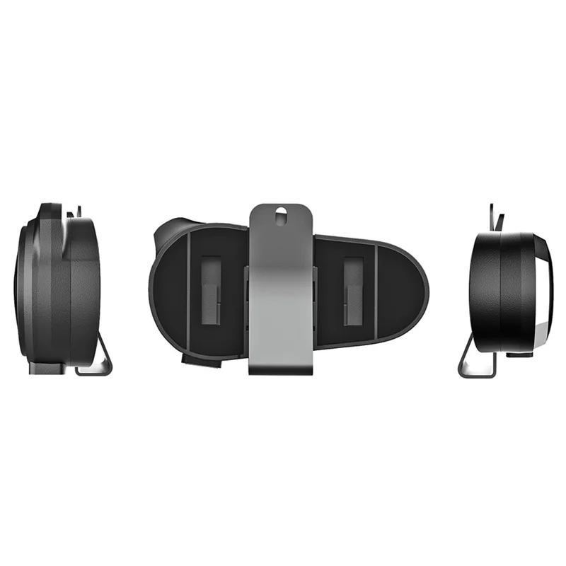 BT-S5 Intercomunicador Bluetooth para Motocicleta de 2 Piezas, Rango de 3000m para 10 Riders, Audio Multitarea con Cancelación de Ruido