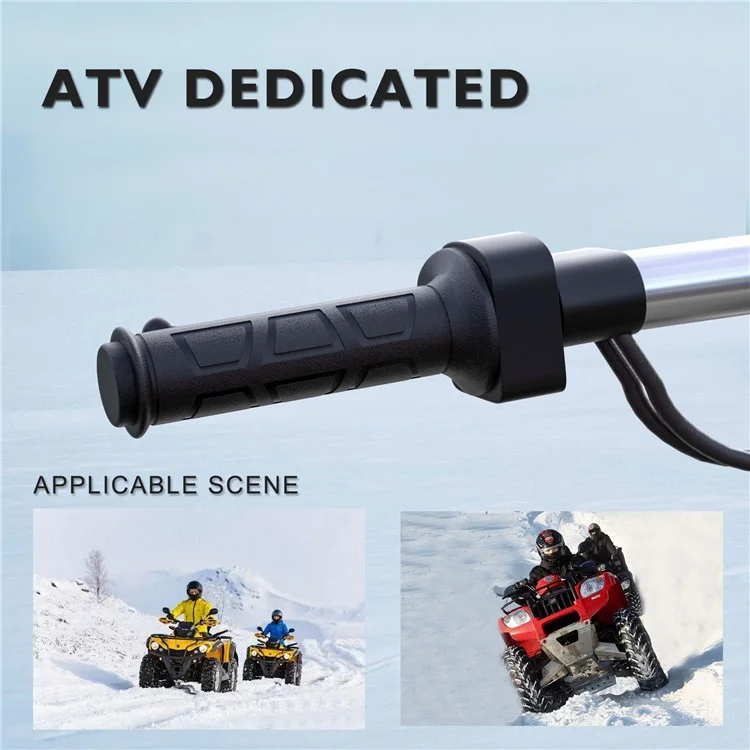 ZH-983F2 1 Paar Für Atv-motorrad Intelligente 3 Getriebe Temperatur Einstellbare Erhitzte Griffe Winterwärmer Elektrischer Heizhandgriffe