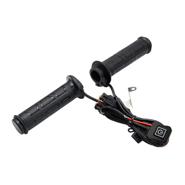 WUPP ZH-983B6 1 paire de poignées chauffantes électriques d'hiver pour moto 12V 3 niveaux de température réglables
