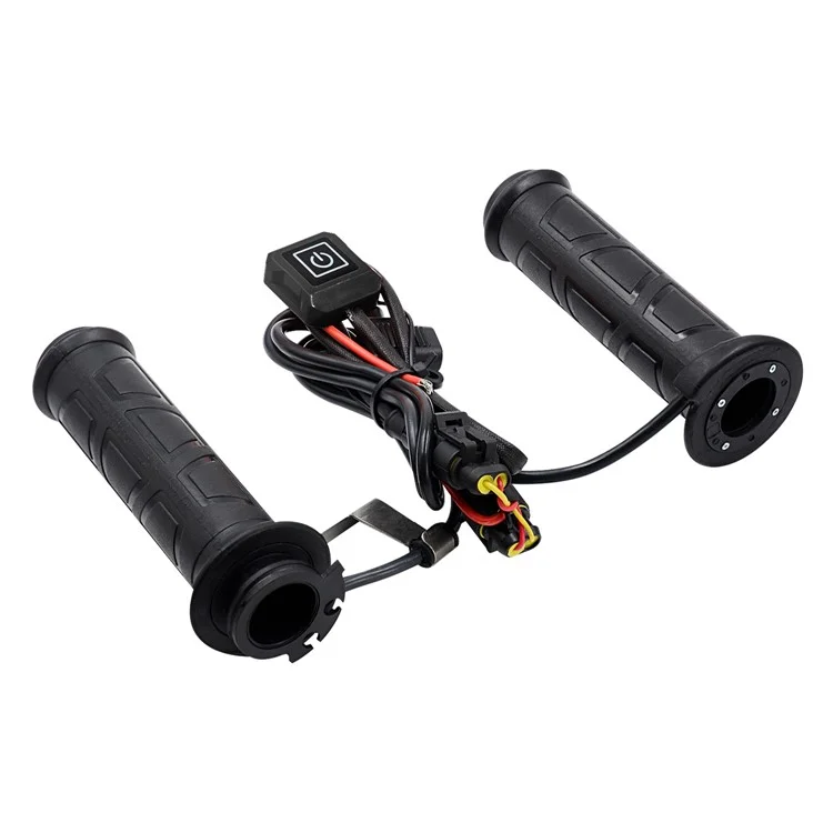 WUPP ZH-983B6 1 paire de poignées chauffantes électriques d'hiver pour moto 12V 3 niveaux de température réglables