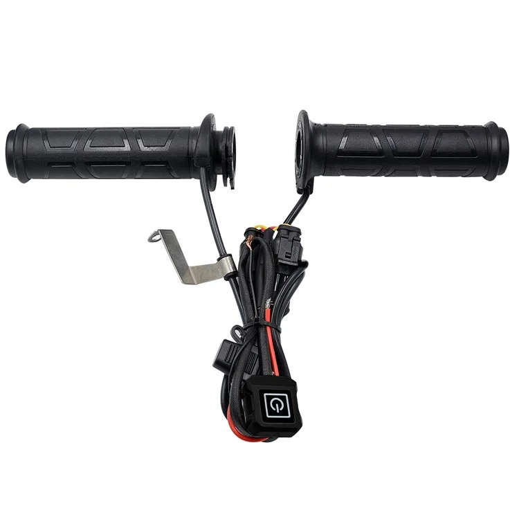 WUPP ZH-983B6 1 paire de poignées chauffantes électriques d'hiver pour moto 12V 3 niveaux de température réglables