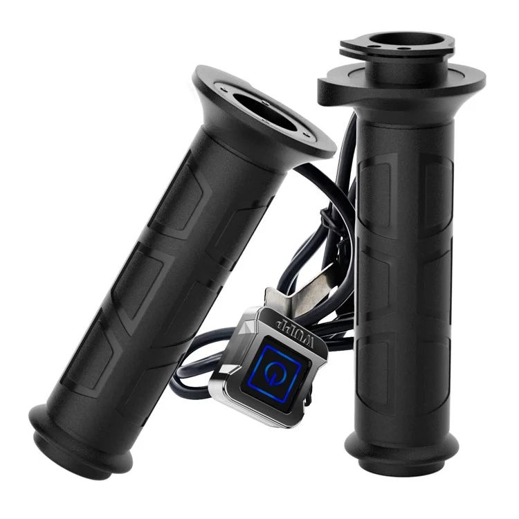 Wupp ZH-983C1 1Pair Smart 3-gang Mit 12-v-motorradheizung Erhitzte Griffe Universal Electric Heating-lenker Modifiziertes Heizgriff Elektrische Roller Wärmer Handgriffe