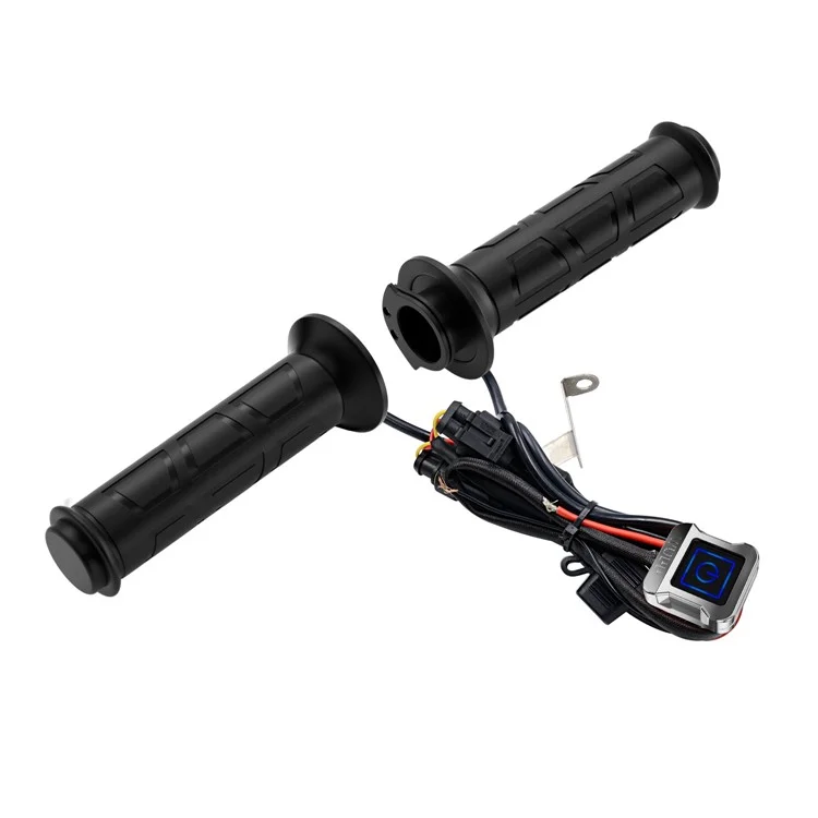 Wupp ZH-983C1 1Pair Smart 3-gang Mit 12-v-motorradheizung Erhitzte Griffe Universal Electric Heating-lenker Modifiziertes Heizgriff Elektrische Roller Wärmer Handgriffe