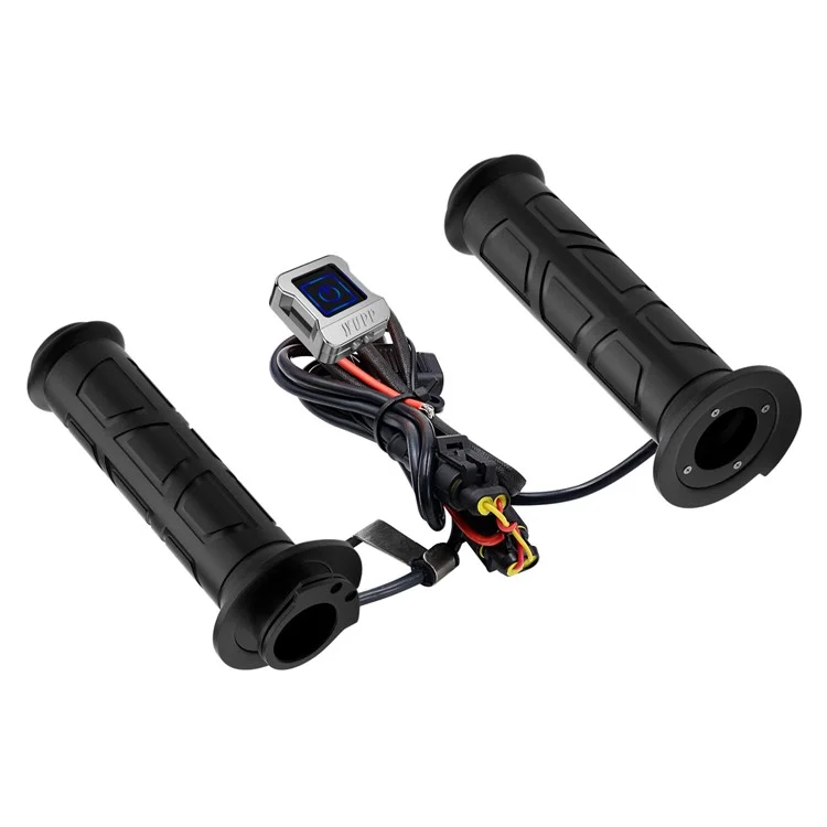 Wupp ZH-983C1 1Pair Smart 3-gang Mit 12-v-motorradheizung Erhitzte Griffe Universal Electric Heating-lenker Modifiziertes Heizgriff Elektrische Roller Wärmer Handgriffe